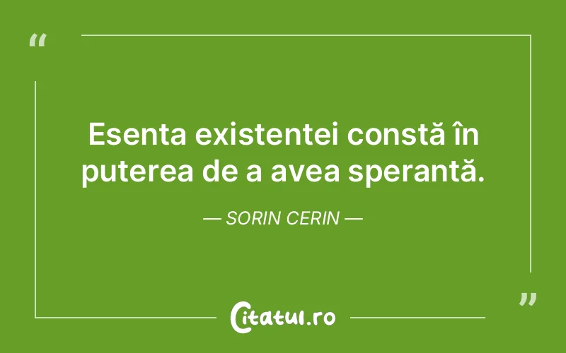 Citat Sorin Cerin - citate spiritualitate