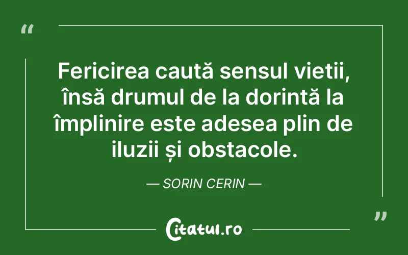 Citat Sorin Cerin - citate spiritualitate