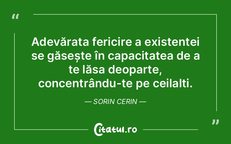 Citat Sorin Cerin - citate spiritualitate