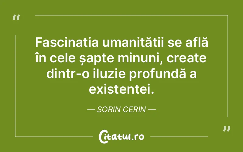 Citat Sorin Cerin - citate spiritualitate