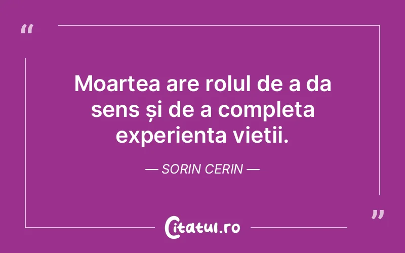 Citat Sorin Cerin - citate spiritualitate