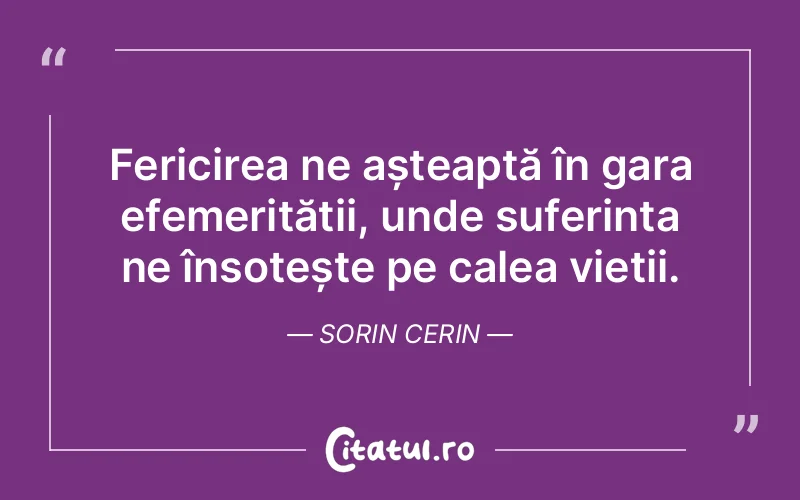 Citat Sorin Cerin - citate spiritualitate