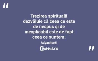  Trezirea spirituală dezvăluie că cee...