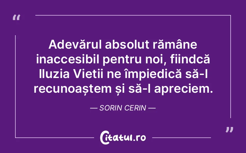 Citat Sorin Cerin - citate spiritualitate