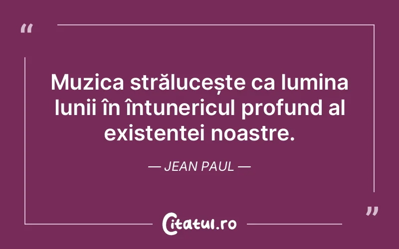 Citat Jean Paul - citate spiritualitate