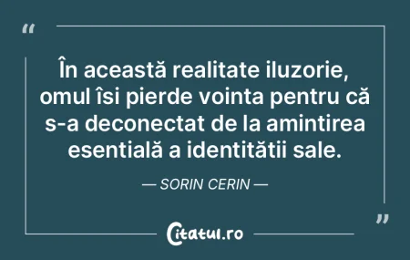 În această realitate iluzorie, omul î... În această realitate iluzorie, omul î...