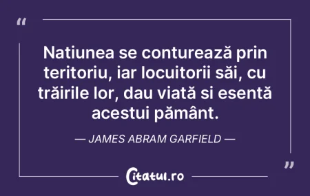 Națiunea se conturează prin teritoriu,... Națiunea se conturează prin teritoriu,...