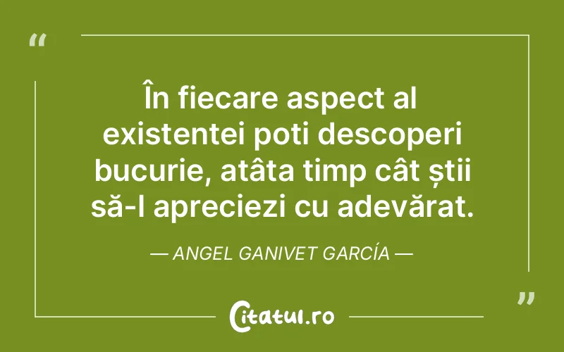 Citat Angel Ganivet García - citate spiritualitate