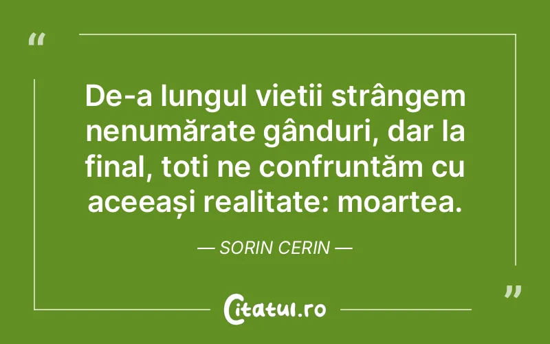 Citat Sorin Cerin - citate spiritualitate