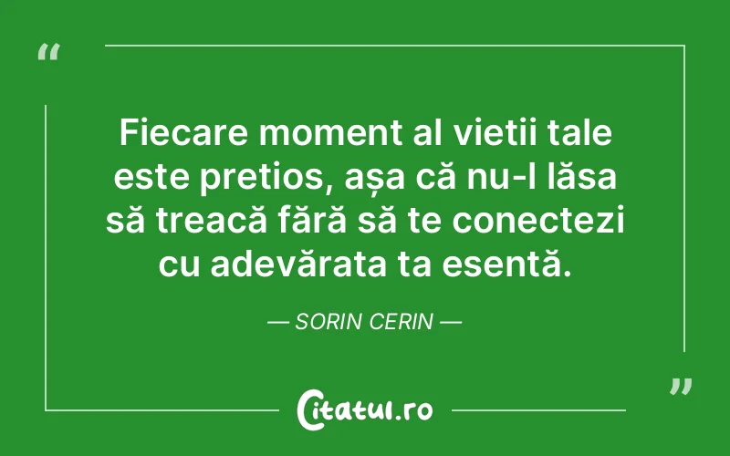 Citat Sorin Cerin - citate spiritualitate