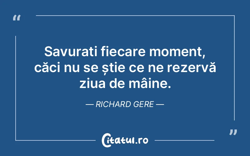 Citat Richard Gere - citate spiritualitate
