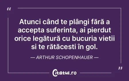 Atunci când te plângi fără a accepta... Atunci când te plângi fără a accepta...