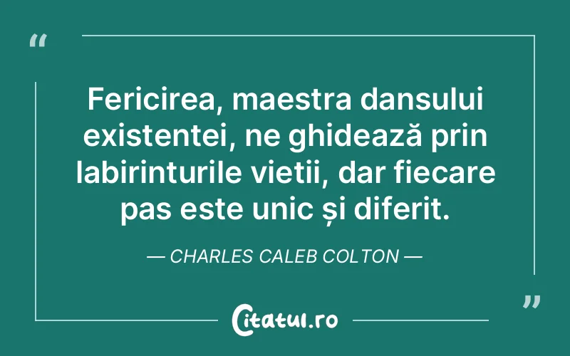Citat Charles Caleb Colton - citate spiritualitate