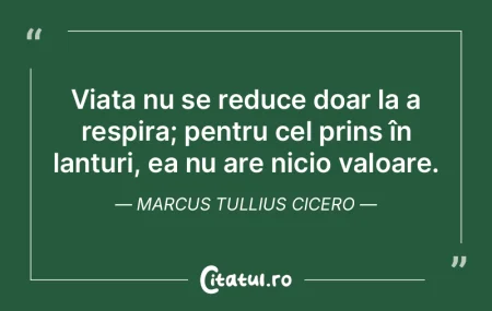 Viața nu se reduce doar la a respira; p... Viața nu se reduce doar la a respira; p...