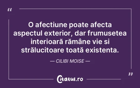 O afecțiune poate afecta aspectul exter... O afecțiune poate afecta aspectul exter...