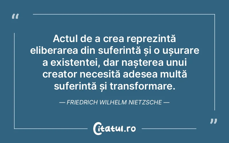 Citat Friedrich Wilhelm Nietzsche - citate spiritualitate