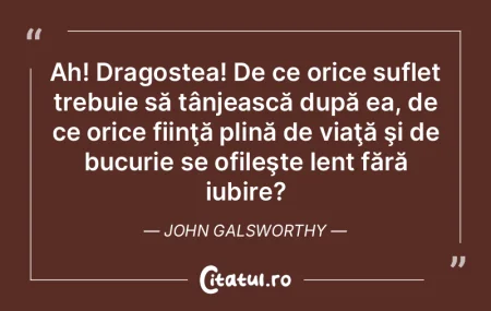 Ah! Dragostea! De ce orice suflet trebui... Ah! Dragostea! De ce orice suflet trebui...