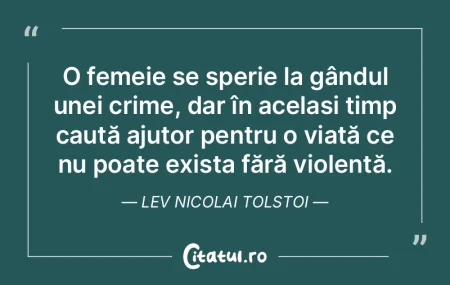 O femeie se sperie la gândul unei crime... O femeie se sperie la gândul unei crime...