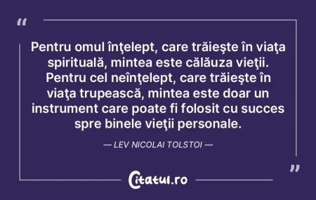 Pentru omul înţelept, care trăieşte ... Pentru omul înţelept, care trăieşte ...