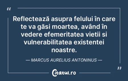 Reflectează asupra felului în care te ... Reflectează asupra felului în care te ...