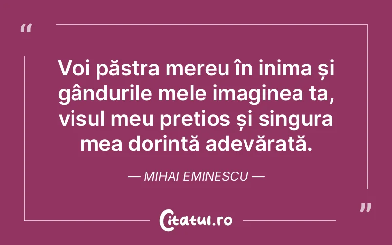 Citat Mihai Eminescu - citate spiritualitate