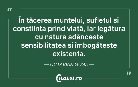 ÃŽn tăcerea muntelui, sufletul È™i conÈ... ÃŽn tăcerea muntelui, sufletul È™i conÈ...