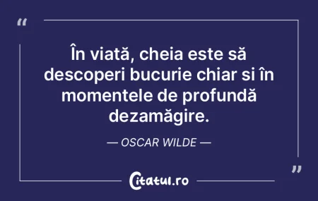În viață, cheia este să descoperi bu... În viață, cheia este să descoperi bu...
