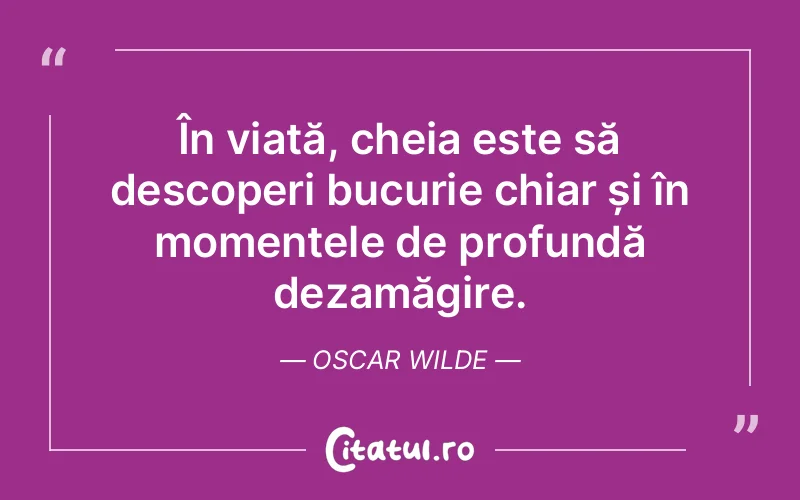Citat Oscar Wilde - citate spiritualitate
