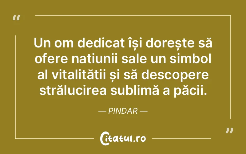 Citat Pindar - citate spiritualitate