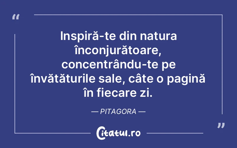 Citat Pitagora - citate spiritualitate