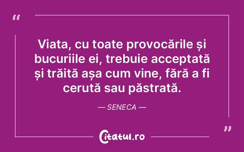Citat Seneca - citate spiritualitate