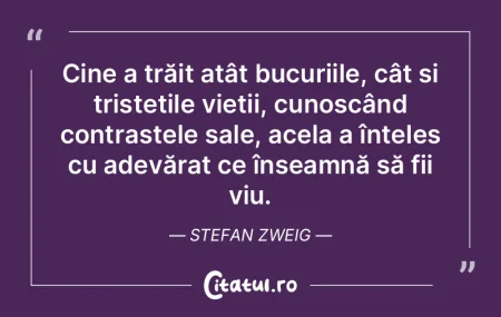 Cine a trăit atât bucuriile, cât și ... Cine a trăit atât bucuriile, cât și ...