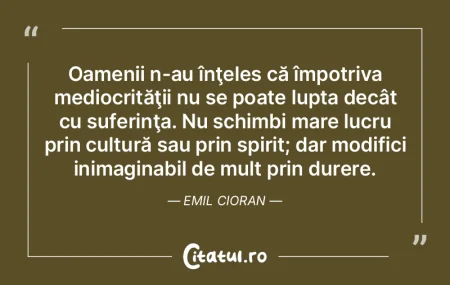 Oamenii n-au înţeles că împotriva me... Oamenii n-au înţeles că împotriva me...