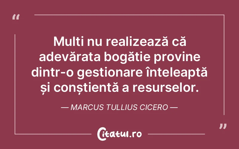 Citat Marcus Tullius Cicero - citate spiritualitate