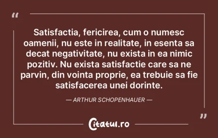 Satisfactia, fericirea, cum o numesc oam... Satisfactia, fericirea, cum o numesc oam...
