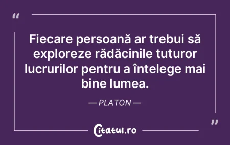 Fiecare persoană ar trebui să explorez... Fiecare persoană ar trebui să explorez...