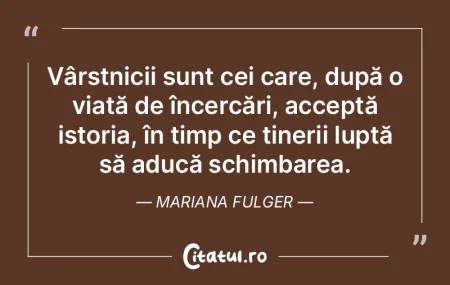 Vârstnicii sunt cei care, după o viaț... Vârstnicii sunt cei care, după o viaț...