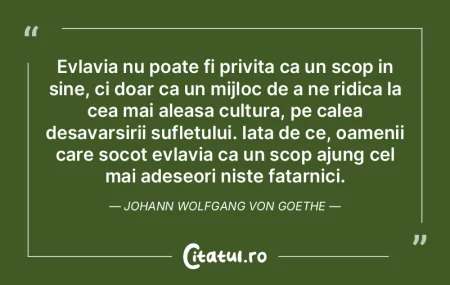 Evlavia nu poate fi privita ca un scop i... Evlavia nu poate fi privita ca un scop i...
