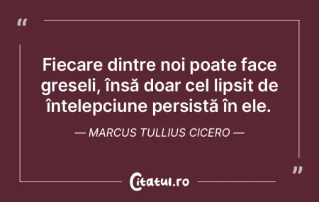 Fiecare dintre noi poate face greșeli, ... Fiecare dintre noi poate face greșeli, ...