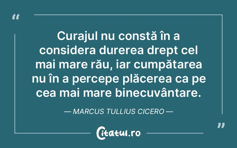 Citat Marcus Tullius Cicero - citate spiritualitate