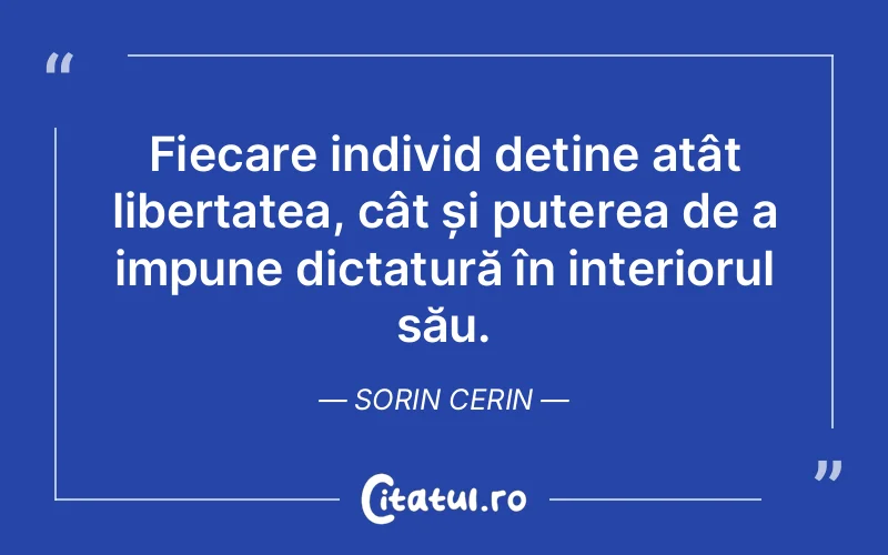 Citat Sorin Cerin - citate spiritualitate