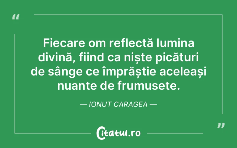 Citat Ionut Caragea - citate spiritualitate