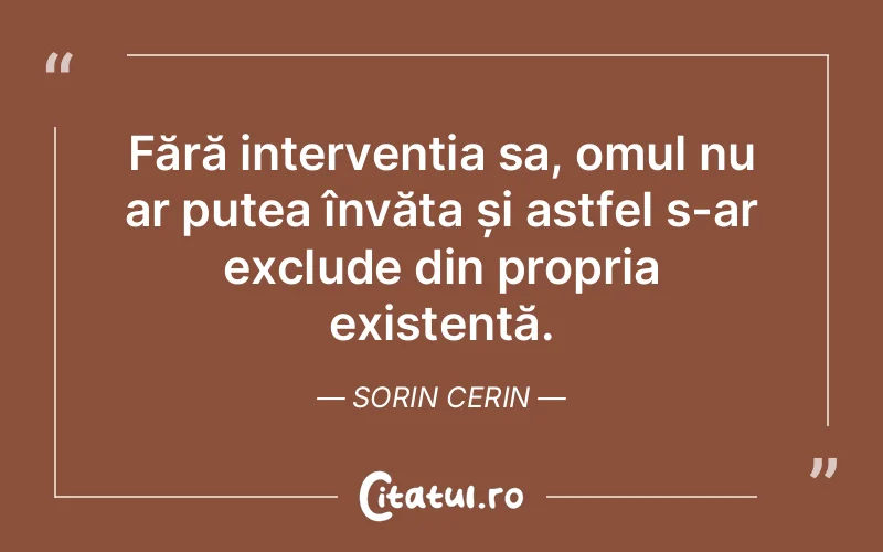 Citat Sorin Cerin - citate spiritualitate