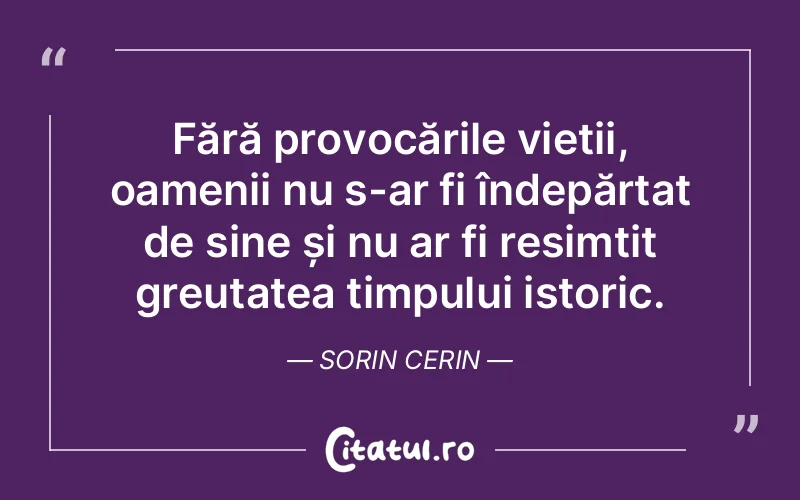 Citat Sorin Cerin - citate spiritualitate