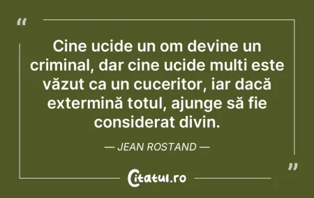 Cine ucide un om devine un criminal, dar... Cine ucide un om devine un criminal, dar...