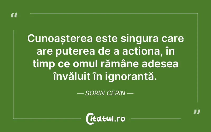 Citat Sorin Cerin - citate spiritualitate