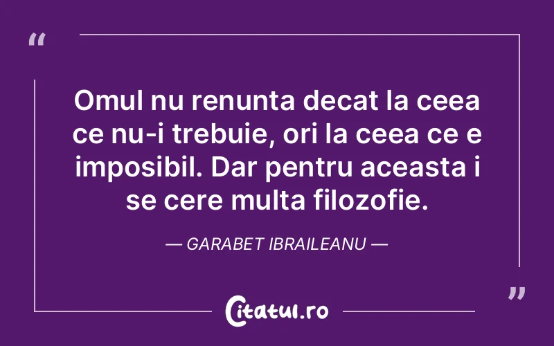 Citat Garabet Ibraileanu - citate spiritualitate