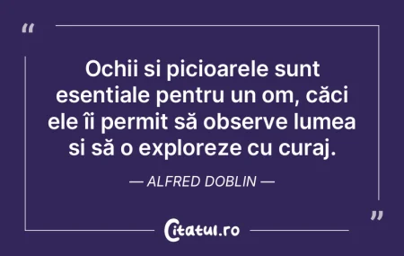 Ochii și picioarele sunt esențiale pen... Ochii și picioarele sunt esențiale pen...
