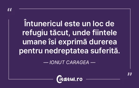 Întunericul este un loc de refugiu tăc... Întunericul este un loc de refugiu tăc...