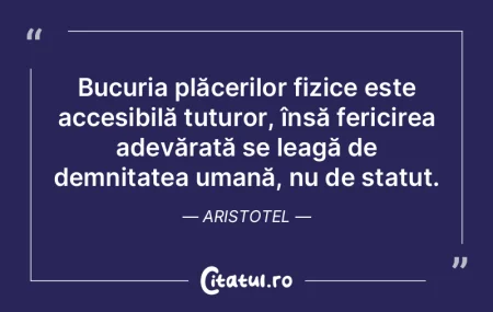 Bucuria plăcerilor fizice este accesibi... Bucuria plăcerilor fizice este accesibi...